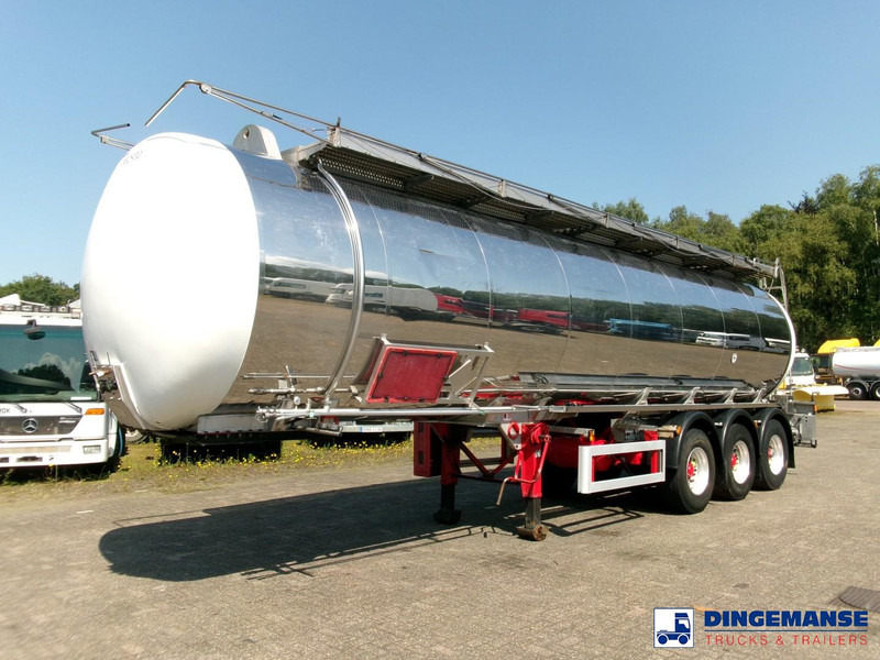 Indox Chemical tank inox 35.2 m3 / 1 comp + pump - Επικαθήμενο βυτίο: φωτογραφία 1 Indox Chemical tank inox 35.2 m3 / 1 comp + pump - Επικαθήμενο βυτίο: φωτογραφία 1