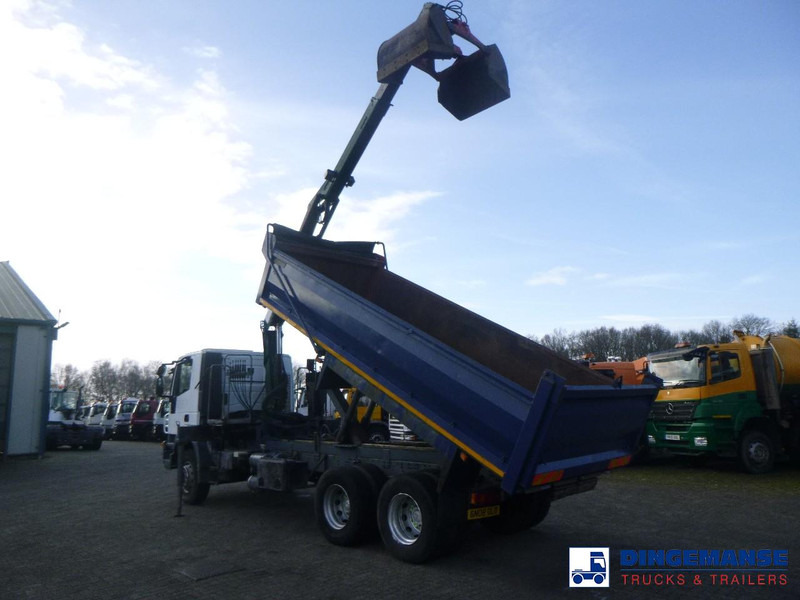 Iveco AD260T33 6X4 RHD tipper + HMF crane - Φορτηγό με γερανό: φωτογραφία 3 Iveco AD260T33 6X4 RHD tipper + HMF crane - Φορτηγό με γερανό: φωτογραφία 3