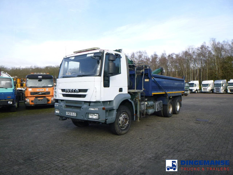 Iveco AD260T33 6X4 RHD tipper + HMF crane - Φορτηγό με γερανό: φωτογραφία 5 Iveco AD260T33 6X4 RHD tipper + HMF crane - Φορτηγό με γερανό: φωτογραφία 5