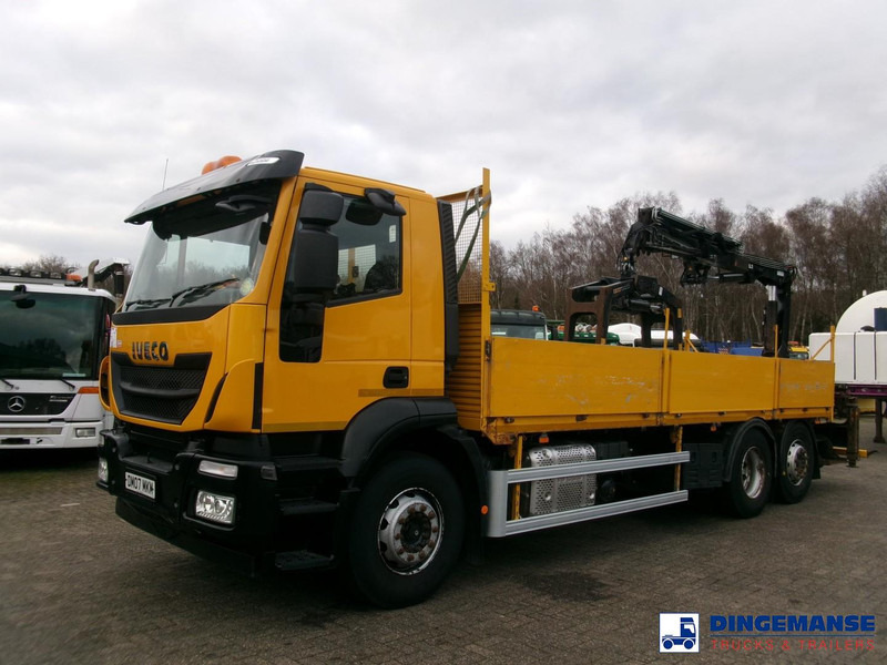 Iveco Stralis 310 6x2 Euro 6 + Atlas 105.2 crane - Φορτηγό με γερανό: φωτογραφία 1 Iveco Stralis 310 6x2 Euro 6 + Atlas 105.2 crane - Φορτηγό με γερανό: φωτογραφία 1