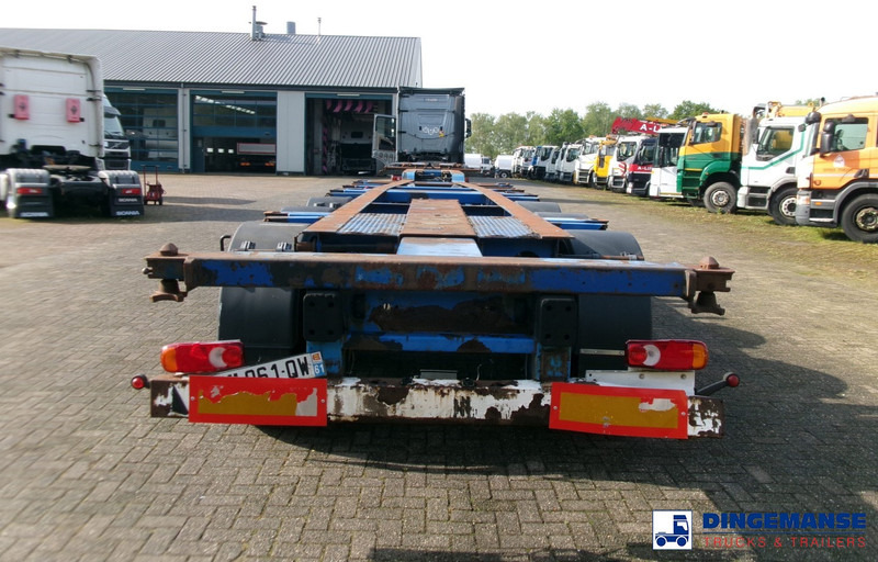 Krone 3-axle container trailer 20-30-40-45 ft SDC27 - Επικαθήμενο μεταφοράς εμπορευματοκιβωτίων/ Κινητό αμάξωμα: φωτογραφία 5 Krone 3-axle container trailer 20-30-40-45 ft SDC27 - Επικαθήμενο μεταφοράς εμπορευματοκιβωτίων/ Κινητό αμάξωμα: φωτογραφία 5