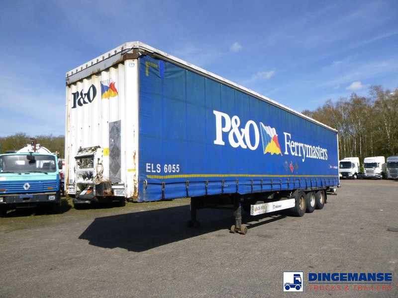 Krone Curtain side trailer SD - Επικαθήμενο κουρτίνα: φωτογραφία 1 Krone Curtain side trailer SD - Επικαθήμενο κουρτίνα: φωτογραφία 1