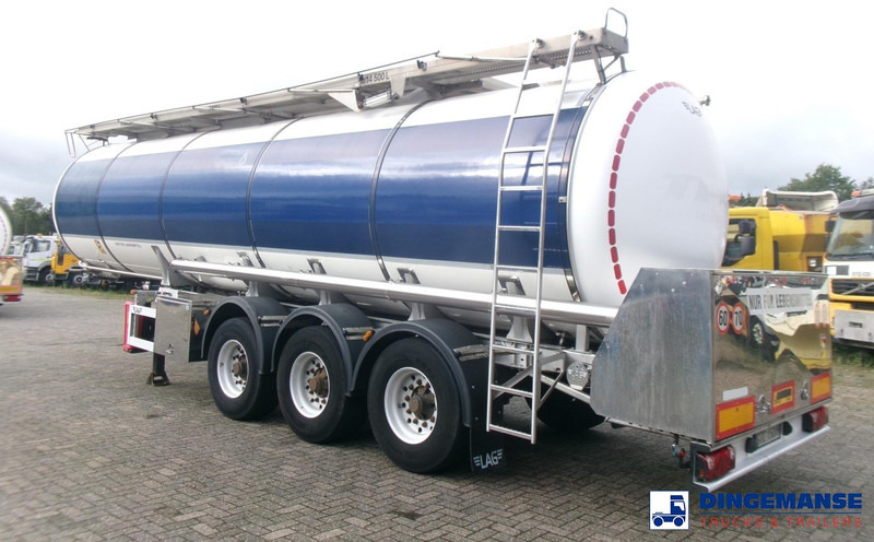 LAG Food tank inox 32 m3 / 3 comp + pump - Επικαθήμενο βυτίο: φωτογραφία 4 LAG Food tank inox 32 m3 / 3 comp + pump - Επικαθήμενο βυτίο: φωτογραφία 4