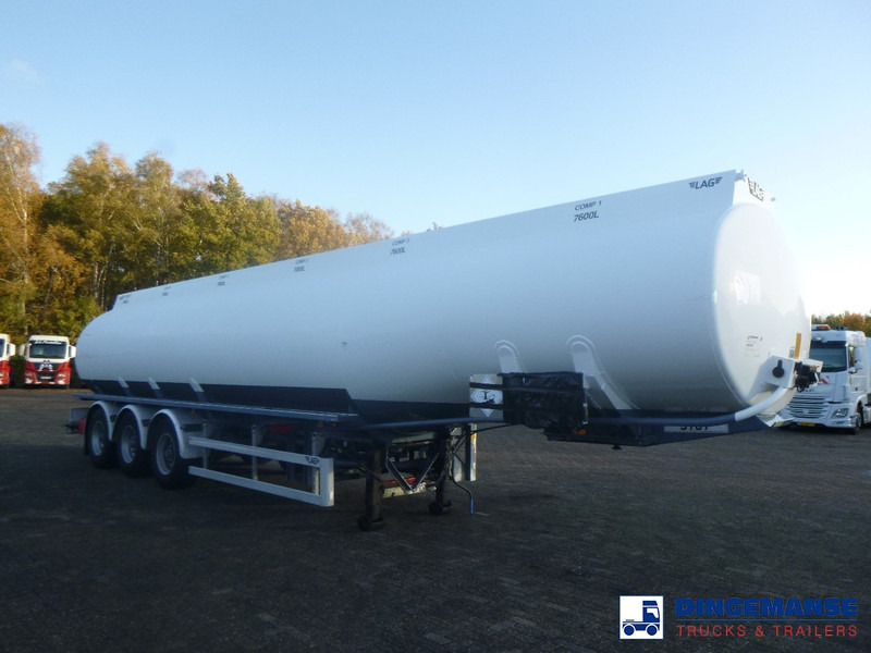 LAG Fuel tank alu 44.4 m3 / 6 comp + pump - Επικαθήμενο βυτίο: φωτογραφία 2 LAG Fuel tank alu 44.4 m3 / 6 comp + pump - Επικαθήμενο βυτίο: φωτογραφία 2