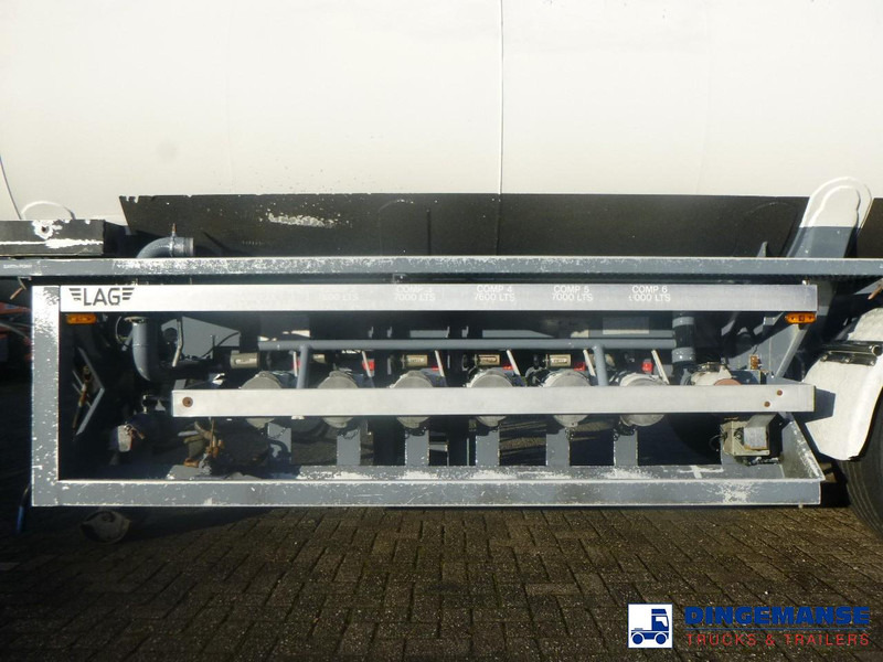 LAG Fuel tank alu 44.4 m3 / 6 comp + pump - Επικαθήμενο βυτίο: φωτογραφία 5 LAG Fuel tank alu 44.4 m3 / 6 comp + pump - Επικαθήμενο βυτίο: φωτογραφία 5