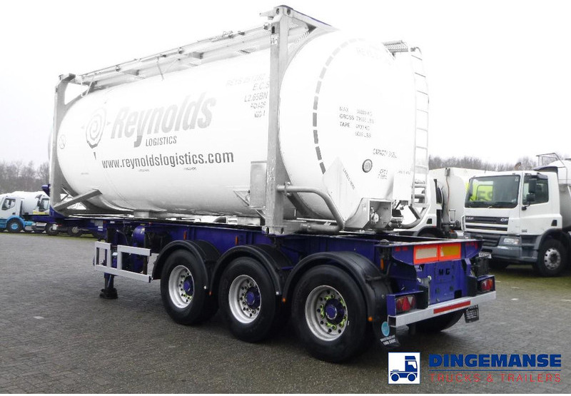 M & G 3-axle container trailer 20-30 ft - Επικαθήμενο μεταφοράς εμπορευματοκιβωτίων/ Κινητό αμάξωμα: φωτογραφία 3 M & G 3-axle container trailer 20-30 ft - Επικαθήμενο μεταφοράς εμπορευματοκιβωτίων/ Κινητό αμάξωμα: φωτογραφία 3