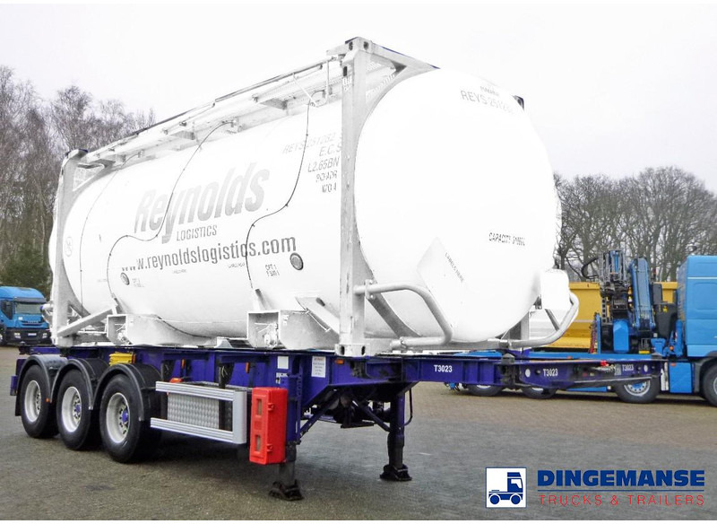 M & G 3-axle container trailer 20-30 ft - Επικαθήμενο μεταφοράς εμπορευματοκιβωτίων/ Κινητό αμάξωμα: φωτογραφία 2 M & G 3-axle container trailer 20-30 ft - Επικαθήμενο μεταφοράς εμπορευματοκιβωτίων/ Κινητό αμάξωμα: φωτογραφία 2