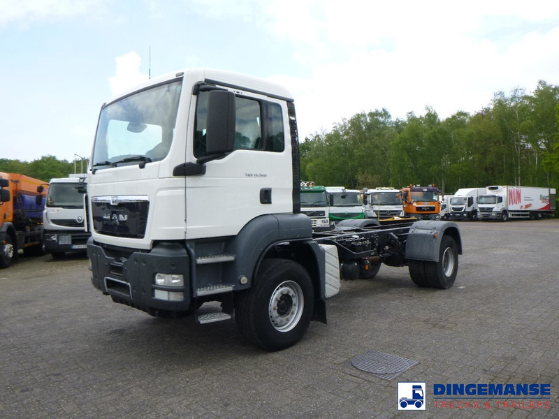 MAN TGS 19.360 4X2 BBS manual Euro 2 chassis + PTO - Φορτηγό σασί: φωτογραφία 1 MAN TGS 19.360 4X2 BBS manual Euro 2 chassis + PTO - Φορτηγό σασί: φωτογραφία 1