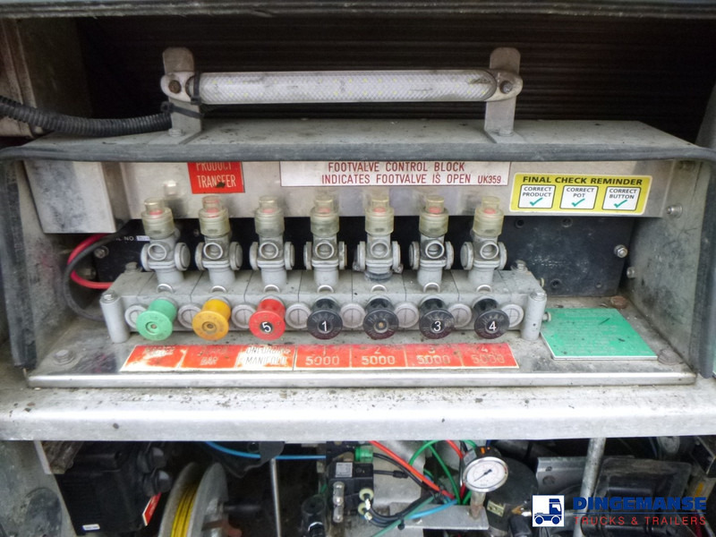Φορτηγό βυτιοφόρο MAN TGS 26.320 6X2 RHD fuel tank 20 m3 / 4 comp: φωτογραφία 16
