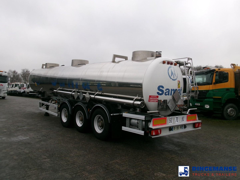 Magyar Chemical tank inox 22.5 m3 / 1 comp - Επικαθήμενο βυτίο: φωτογραφία 3 Magyar Chemical tank inox 22.5 m3 / 1 comp - Επικαθήμενο βυτίο: φωτογραφία 3