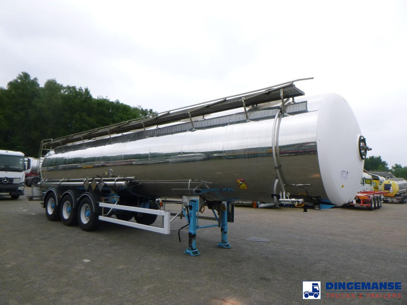 Magyar Chemical tank inox 33 m3 / 1 comp - Επικαθήμενο βυτίο: φωτογραφία 2 Magyar Chemical tank inox 33 m3 / 1 comp - Επικαθήμενο βυτίο: φωτογραφία 2
