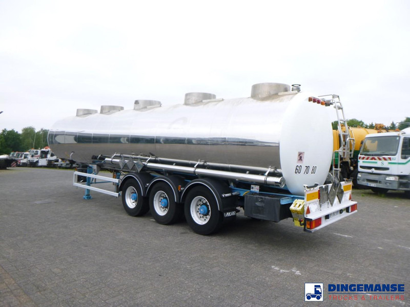 Magyar Chemical tank inox 33 m3 / 1 comp - Επικαθήμενο βυτίο: φωτογραφία 3 Magyar Chemical tank inox 33 m3 / 1 comp - Επικαθήμενο βυτίο: φωτογραφία 3