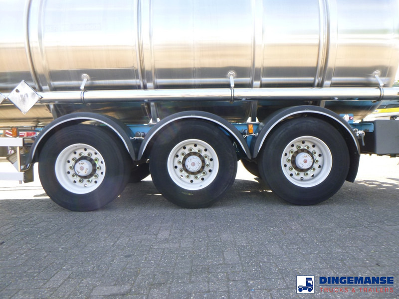 Magyar Chemical tank inox 40.5 m3 / 3 comp - Επικαθήμενο βυτίο: φωτογραφία 4 Magyar Chemical tank inox 40.5 m3 / 3 comp - Επικαθήμενο βυτίο: φωτογραφία 4