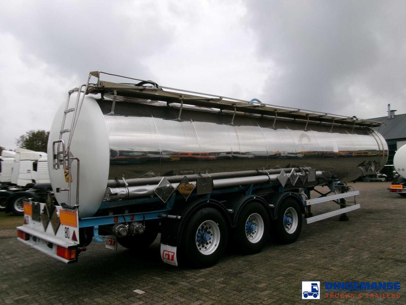 Magyar Chemical tank inox L4BH 33.5 m3 / 3 comp - Επικαθήμενο βυτίο: φωτογραφία 3 Magyar Chemical tank inox L4BH 33.5 m3 / 3 comp - Επικαθήμενο βυτίο: φωτογραφία 3