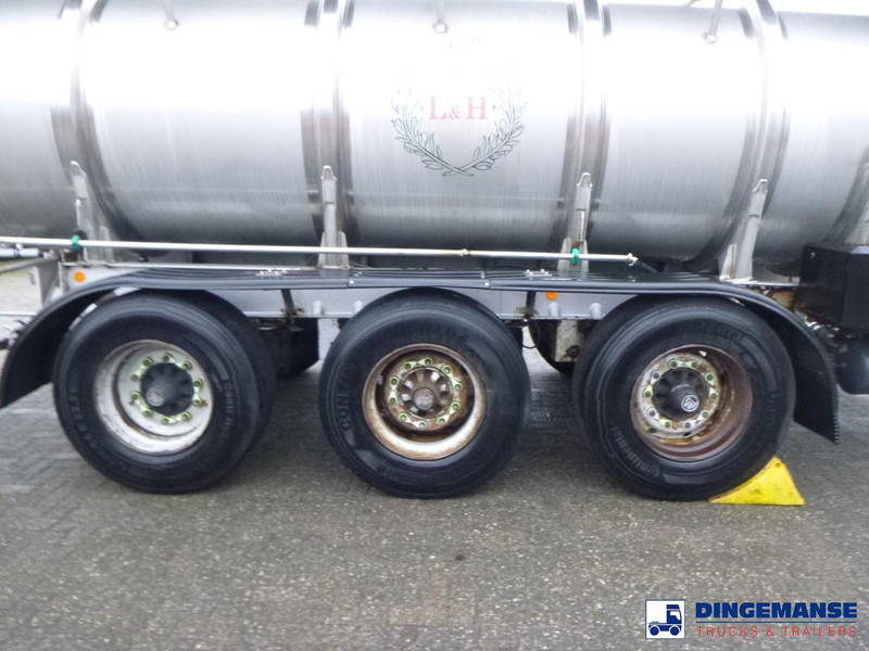 Magyar Food tank inox 21.9 m3 / 1 comp + pump - Επικαθήμενο βυτίο: φωτογραφία 5 Magyar Food tank inox 21.9 m3 / 1 comp + pump - Επικαθήμενο βυτίο: φωτογραφία 5