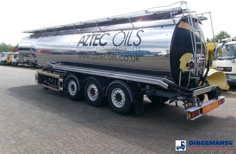 Magyar Heavy oil tank inox 37 m3 / 5 comp + pump - Επικαθήμενο βυτίο: φωτογραφία 3 Magyar Heavy oil tank inox 37 m3 / 5 comp + pump - Επικαθήμενο βυτίο: φωτογραφία 3