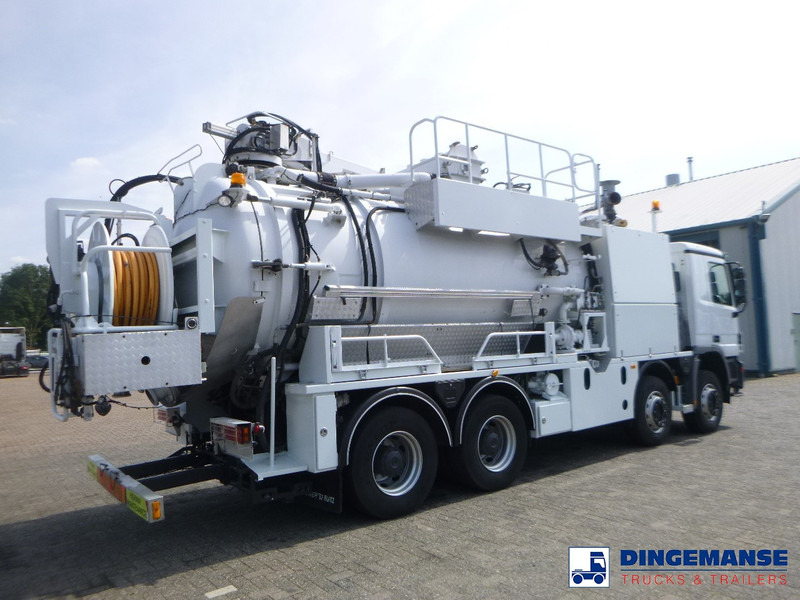Mercedes-Benz Actros 3241 8x4 RHD Huwer vacuum tank / hydrocureur 15 m3 - Όχημα εκκένωσης βόθρων: φωτογραφία 3 Mercedes-Benz Actros 3241 8x4 RHD Huwer vacuum tank / hydrocureur 15 m3 - Όχημα εκκένωσης βόθρων: φωτογραφία 3