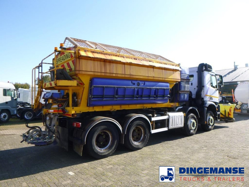Mercedes-Benz Arocs 3240 8x4 RHD Schmidt snow plough / gritter - Εκχιονιστικό μηχάνημα: φωτογραφία 4 Mercedes-Benz Arocs 3240 8x4 RHD Schmidt snow plough / gritter - Εκχιονιστικό μηχάνημα: φωτογραφία 4