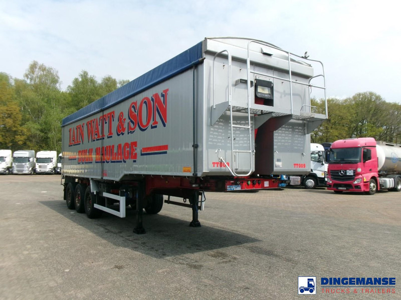 Montracon Tipper trailer alu 55 m3 + tarpaulin - Επικαθήμενο ανατρεπόμενο: φωτογραφία 2 Montracon Tipper trailer alu 55 m3 + tarpaulin - Επικαθήμενο ανατρεπόμενο: φωτογραφία 2