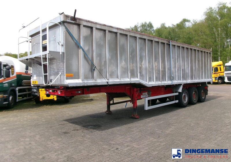 Montracon Tipper trailer alu 55 m3 + tarpaulin - Επικαθήμενο ανατρεπόμενο: φωτογραφία 1 Montracon Tipper trailer alu 55 m3 + tarpaulin - Επικαθήμενο ανατρεπόμενο: φωτογραφία 1