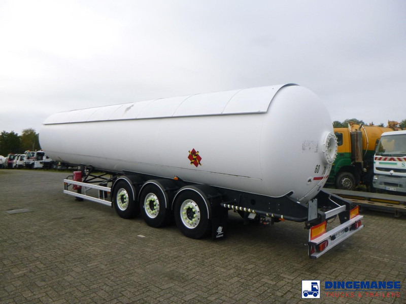 ROBINE Gas tank steel 51.5 m3 / 1 comp - Ρυμούλκα βυτίο: φωτογραφία 3 ROBINE Gas tank steel 51.5 m3 / 1 comp - Ρυμούλκα βυτίο: φωτογραφία 3