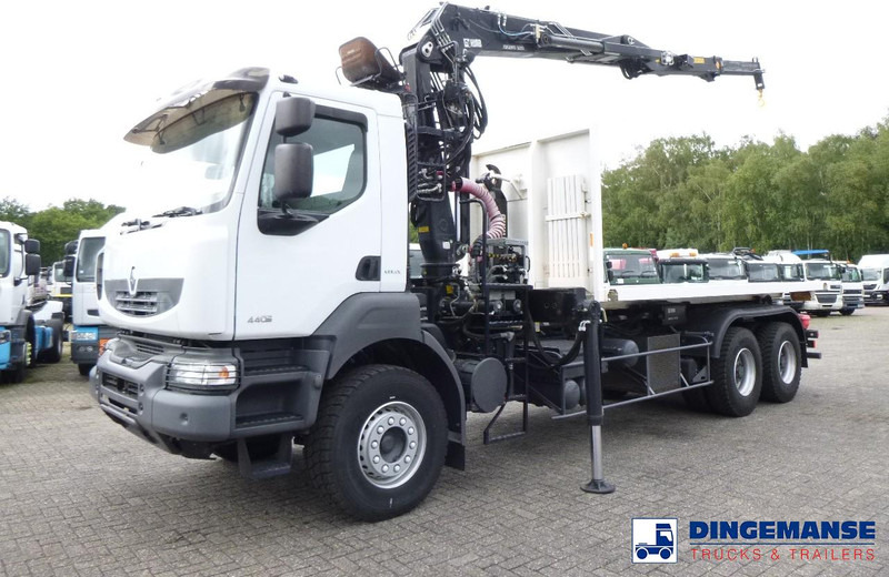 Renault Kerax 440 dxi 6x4 + Hiab 1620Z 80 + XR21S cont. hook - Φορτηγό με γερανό: φωτογραφία 1 Renault Kerax 440 dxi 6x4 + Hiab 1620Z 80 + XR21S cont. hook - Φορτηγό με γερανό: φωτογραφία 1