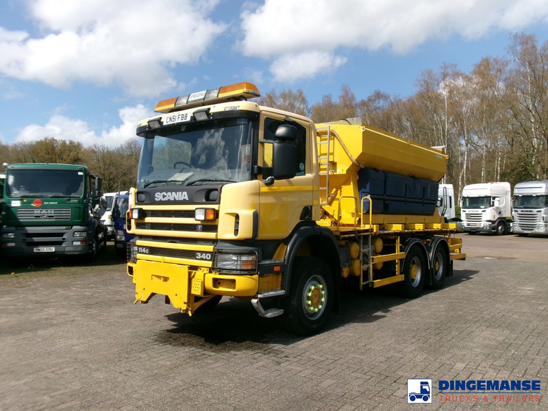 Scania P114-340 CB 6X6 RHD gritter / snow plough - Εκχιονιστικό μηχάνημα: φωτογραφία 1 Scania P114-340 CB 6X6 RHD gritter / snow plough - Εκχιονιστικό μηχάνημα: φωτογραφία 1