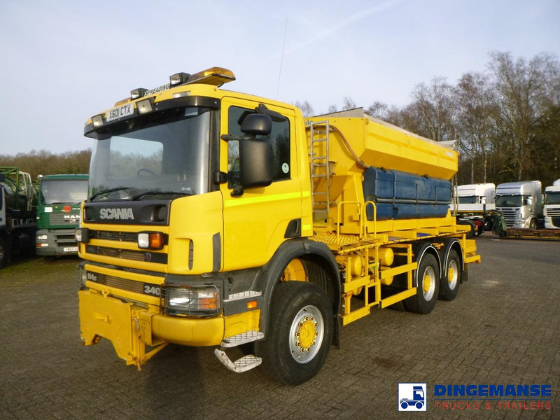 Scania P114-340 CB 6X6 RHD gritter / snow plough - Εκχιονιστικό μηχάνημα: φωτογραφία 1 Scania P114-340 CB 6X6 RHD gritter / snow plough - Εκχιονιστικό μηχάνημα: φωτογραφία 1