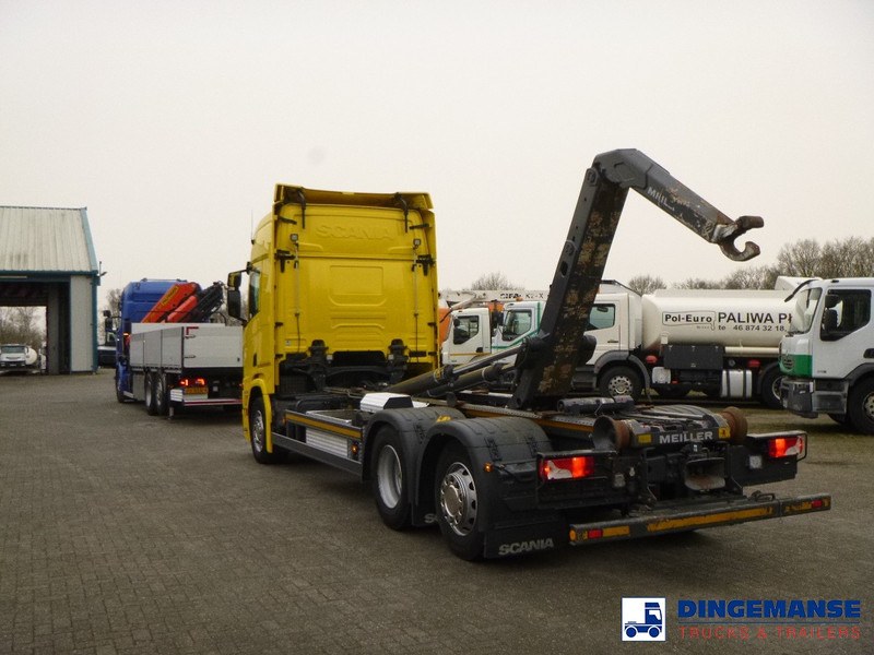 Φορτηγό φόρτωσης γάντζου Scania R450 6x2 Euro 6C + Retarder + Meiller container hook 18.000 kg: φωτογραφία 14