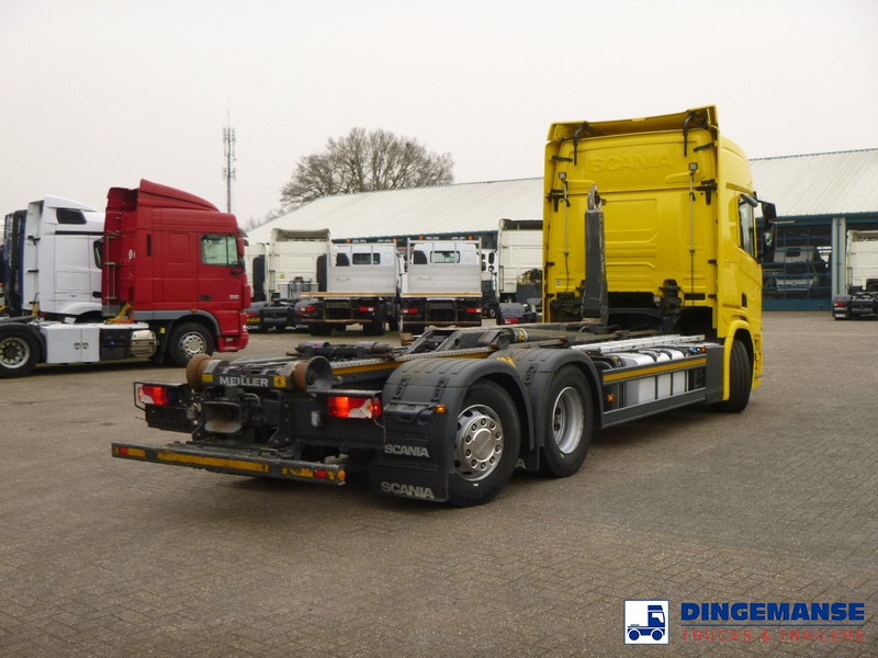 Φορτηγό φόρτωσης γάντζου Scania R450 6x2 Euro 6C + Retarder + Meiller container hook 18.000 kg: φωτογραφία 7