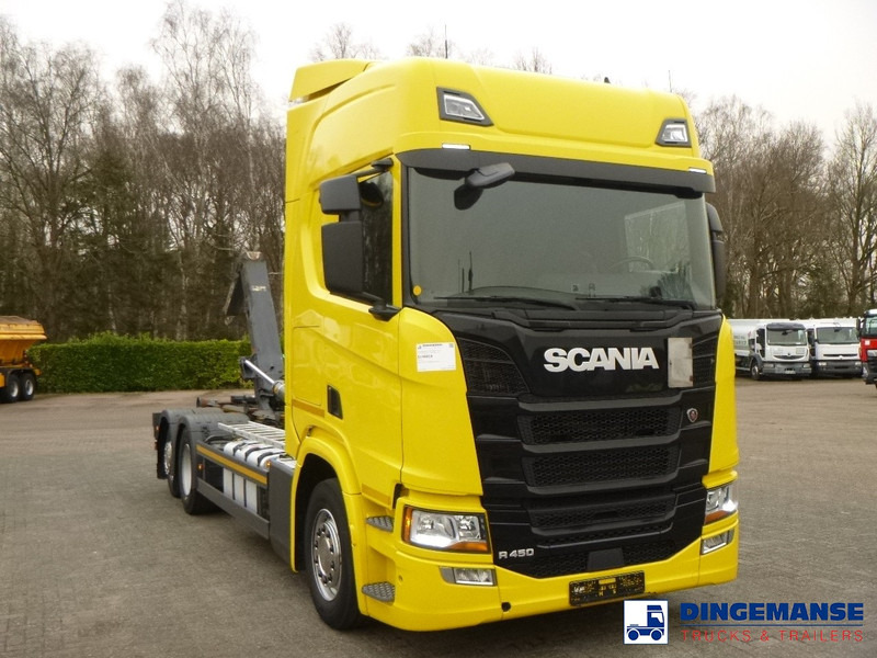 Φορτηγό φόρτωσης γάντζου Scania R450 6x2 Euro 6C + Retarder + Meiller container hook 18.000 kg: φωτογραφία 9