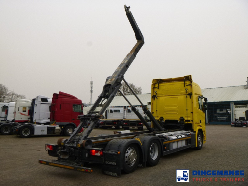 Scania R450 6x2 Euro 6C + Retarder + Meiller container hook 18.000 kg - Φορτηγό φόρτωσης γάντζου: φωτογραφία 3 Scania R450 6x2 Euro 6C + Retarder + Meiller container hook 18.000 kg - Φορτηγό φόρτωσης γάντζου: φωτογραφία 3