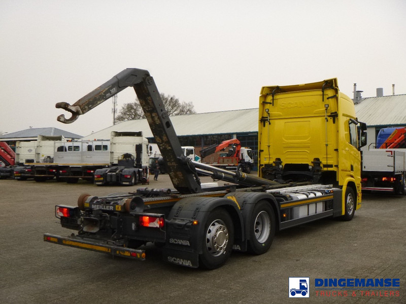 Φορτηγό φόρτωσης γάντζου Scania R450 6x2 Euro 6C + Retarder + Meiller container hook 18.000 kg: φωτογραφία 11