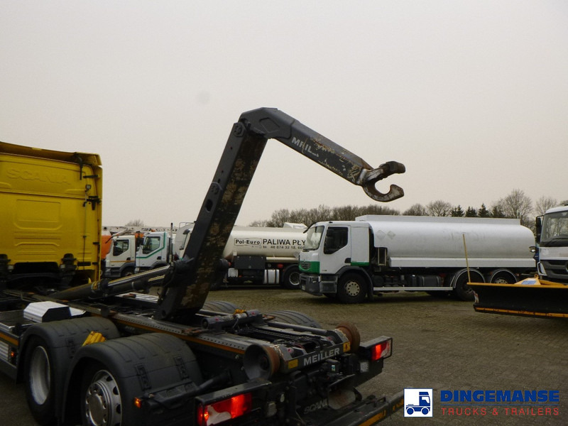 Φορτηγό φόρτωσης γάντζου Scania R450 6x2 Euro 6C + Retarder + Meiller container hook 18.000 kg: φωτογραφία 10