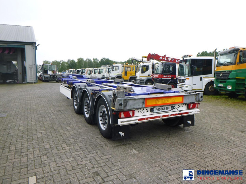 Schmitz Cargobull 3-axle container trailer 20-30-40-45 ft - Επικαθήμενο μεταφοράς εμπορευματοκιβωτίων/ Κινητό αμάξωμα: φωτογραφία 3 Schmitz Cargobull 3-axle container trailer 20-30-40-45 ft - Επικαθήμενο μεταφοράς εμπορευματοκιβωτίων/ Κινητό αμάξωμα: φωτογραφία 3