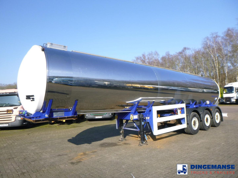 TCL Food tank inox 30 m3 / 1 comp + pump - Επικαθήμενο βυτίο: φωτογραφία 1 TCL Food tank inox 30 m3 / 1 comp + pump - Επικαθήμενο βυτίο: φωτογραφία 1