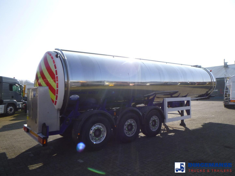 TCL Food tank inox 30 m3 / 1 comp + pump - Επικαθήμενο βυτίο: φωτογραφία 4 TCL Food tank inox 30 m3 / 1 comp + pump - Επικαθήμενο βυτίο: φωτογραφία 4