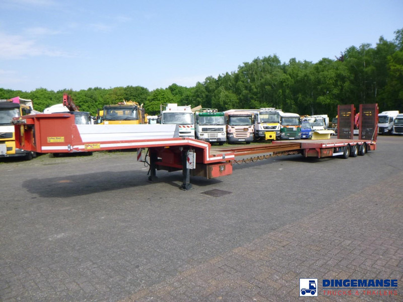 TURBO'S HOET 3-axle semi-lowbed trailer 39 t + ramps - Επικαθήμενο με χαμηλό δάπεδο: φωτογραφία 1 TURBO'S HOET 3-axle semi-lowbed trailer 39 t + ramps - Επικαθήμενο με χαμηλό δάπεδο: φωτογραφία 1