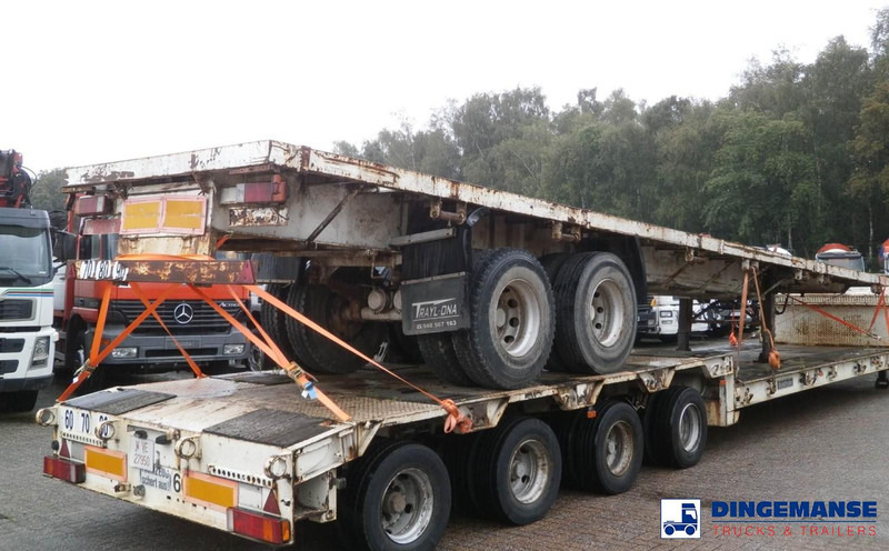 Traylona 2-axle platform trailer 39000KG / Extendable 19M - Επικαθήμενο με χαμηλό δάπεδο: φωτογραφία 3 Traylona 2-axle platform trailer 39000KG / Extendable 19M - Επικαθήμενο με χαμηλό δάπεδο: φωτογραφία 3