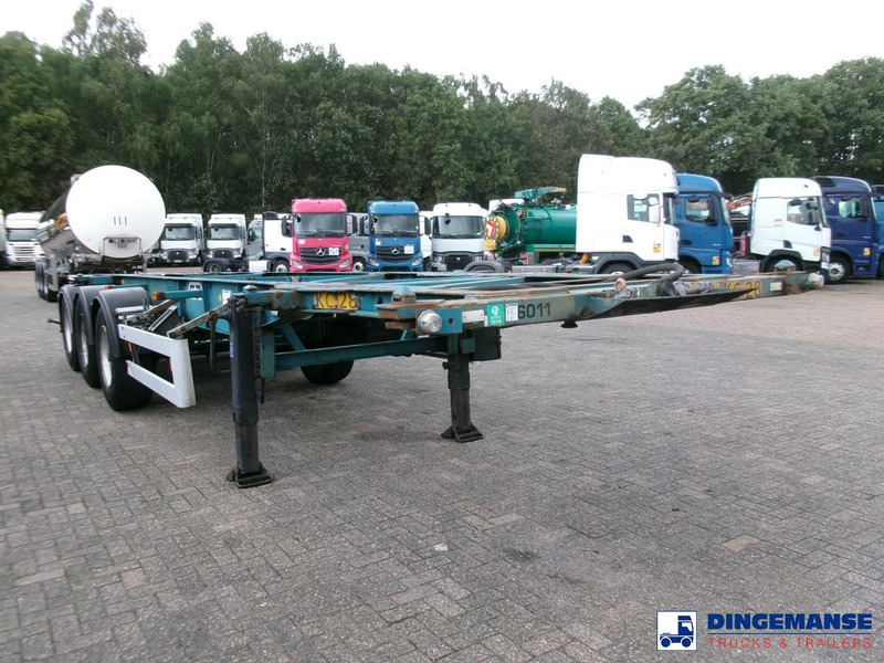 Van Hool 3-axle container chassis 20,30 ft. - Επικαθήμενο μεταφοράς εμπορευματοκιβωτίων/ Κινητό αμάξωμα: φωτογραφία 2 Van Hool 3-axle container chassis 20,30 ft. - Επικαθήμενο μεταφοράς εμπορευματοκιβωτίων/ Κινητό αμάξωμα: φωτογραφία 2