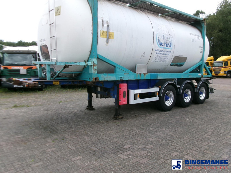 Van Hool 3-axle container trailer + ADR - Επικαθήμενο βυτίο: φωτογραφία 1 Van Hool 3-axle container trailer + ADR - Επικαθήμενο βυτίο: φωτογραφία 1