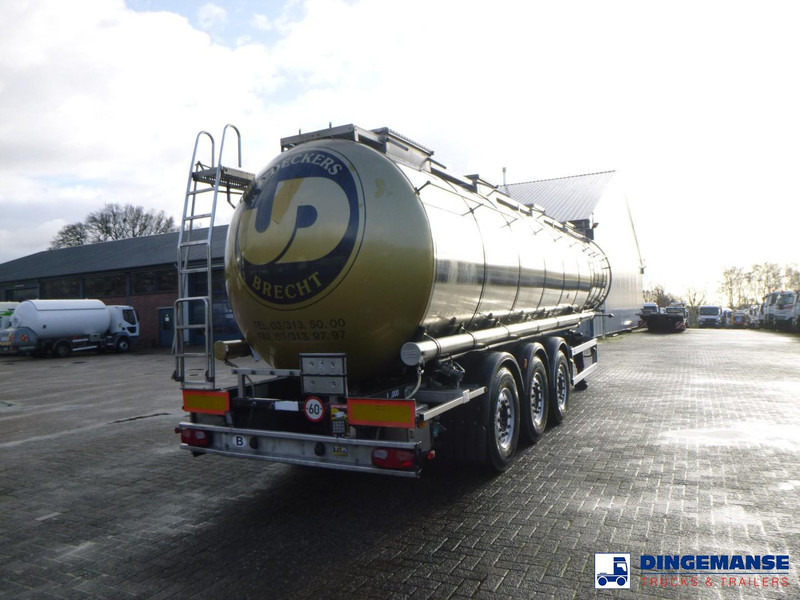 Van Hool Chemical tank inox 30 m3 / 1 comp ADR 12/03/2024 - Επικαθήμενο βυτίο: φωτογραφία 3 Van Hool Chemical tank inox 30 m3 / 1 comp ADR 12/03/2024 - Επικαθήμενο βυτίο: φωτογραφία 3