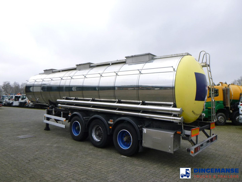 Van Hool Chemical tank inox 30 m3 / 1 comp - Επικαθήμενο βυτίο: φωτογραφία 3 Van Hool Chemical tank inox 30 m3 / 1 comp - Επικαθήμενο βυτίο: φωτογραφία 3