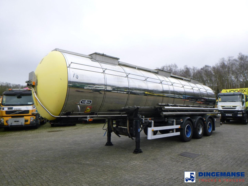 Van Hool Chemical tank inox 30 m3 / 1 comp - Επικαθήμενο βυτίο: φωτογραφία 1 Van Hool Chemical tank inox 30 m3 / 1 comp - Επικαθήμενο βυτίο: φωτογραφία 1