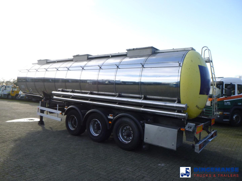 Van Hool Chemical tank inox 30 m3 / 3 comp - Ρυμούλκα βυτίο: φωτογραφία 3 Van Hool Chemical tank inox 30 m3 / 3 comp - Ρυμούλκα βυτίο: φωτογραφία 3