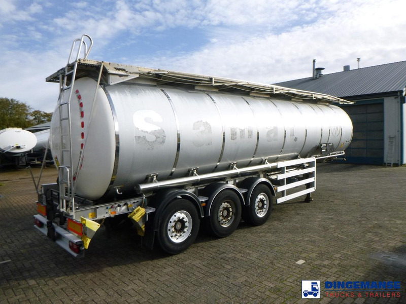 Van Hool Chemical tank inox L4BH 37.5 m3 / 1 comp - Επικαθήμενο βυτίο: φωτογραφία 4 Van Hool Chemical tank inox L4BH 37.5 m3 / 1 comp - Επικαθήμενο βυτίο: φωτογραφία 4