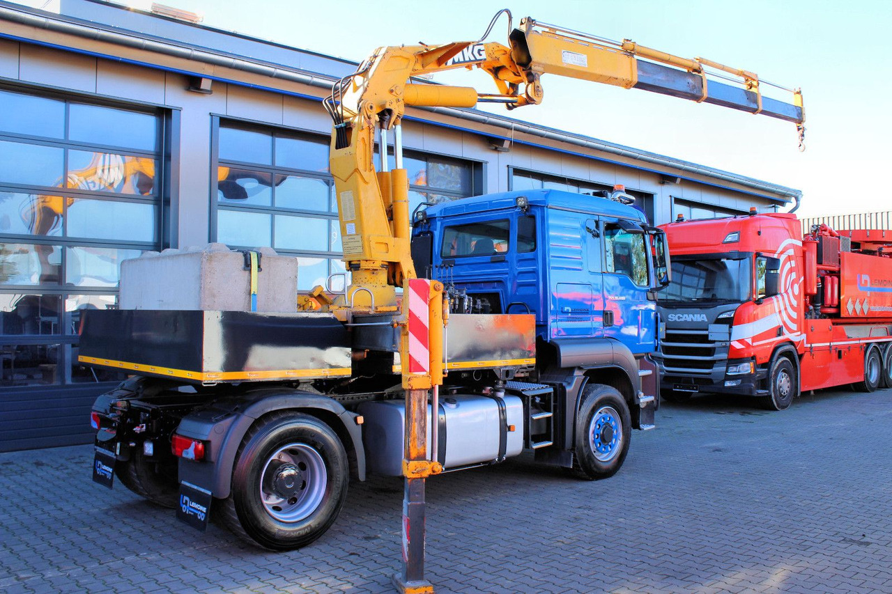 Τράκτορας MAN TGS 18.480 4x4 BLS SZM+Pritsche MKG HLK 340 Kran: φωτογραφία 6