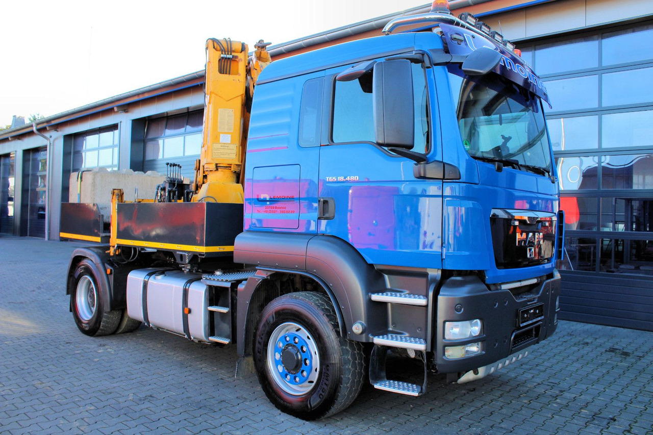 Τράκτορας MAN TGS 18.480 4x4 BLS SZM+Pritsche MKG HLK 340 Kran: φωτογραφία 8
