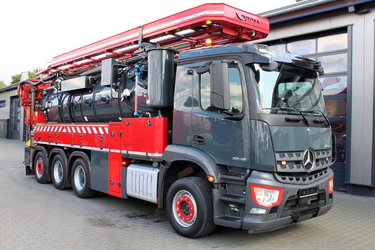 Mercedes-Benz AROCS 3246 8x4 Kroll 16m³ WRG Winterheizung -15C - Όχημα εκκένωσης βόθρων: φωτογραφία 1 Mercedes-Benz AROCS 3246 8x4 Kroll 16m³ WRG Winterheizung -15C - Όχημα εκκένωσης βόθρων: φωτογραφία 1