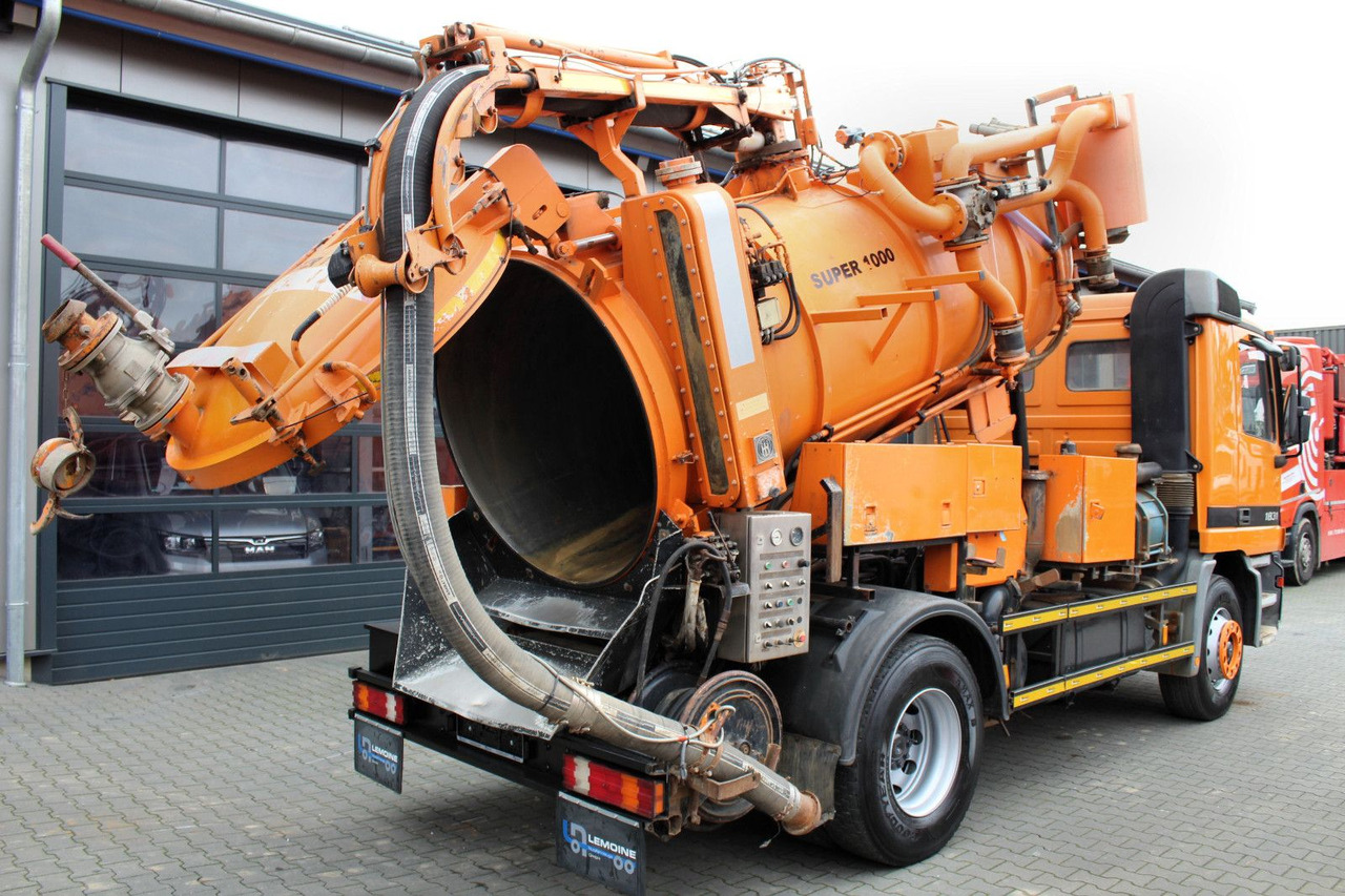 Mercedes-Benz Actros 1831 4x2 Hellmers 6,5m³ V2A INOX Kipper - Όχημα εκκένωσης βόθρων: φωτογραφία 4 Mercedes-Benz Actros 1831 4x2 Hellmers 6,5m³ V2A INOX Kipper - Όχημα εκκένωσης βόθρων: φωτογραφία 4